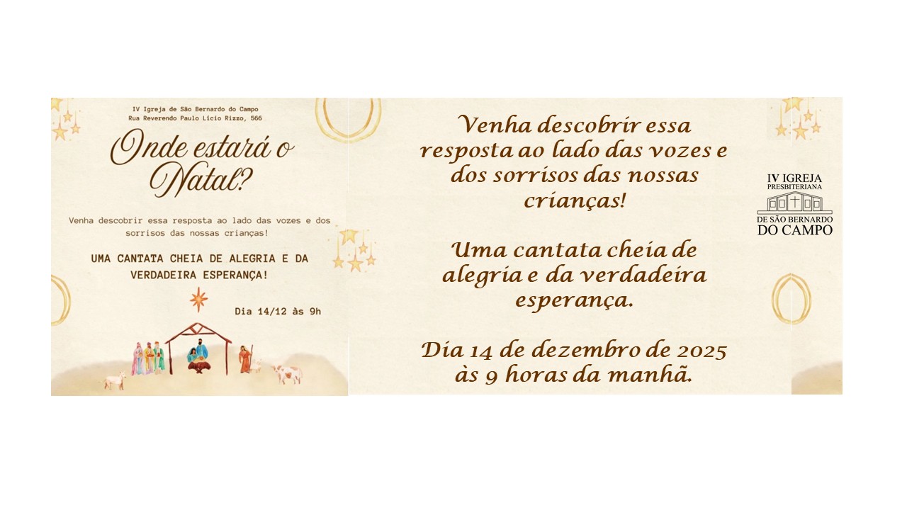 Onde estará o Natal?