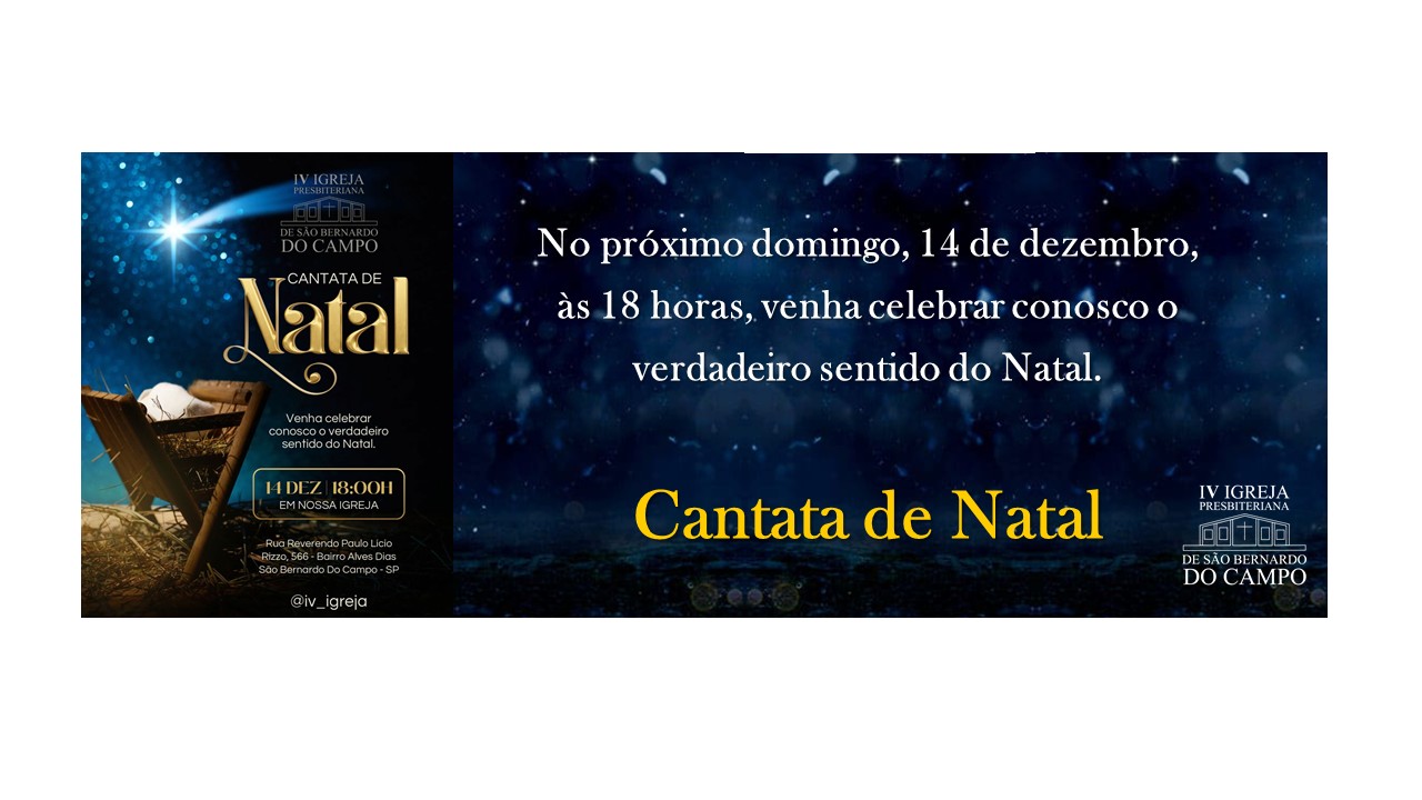 Cantata de Natal 2025