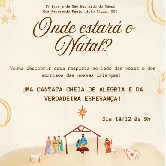 Onde estará o Natal?